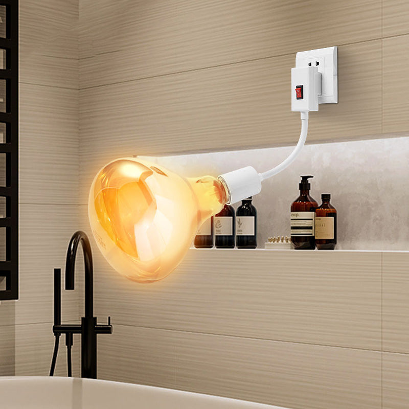 ☀️Warm your home-High Power Bath Light Socket with Switch