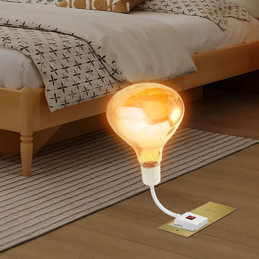 ☀️Warm your home-High Power Bath Light Socket with Switch