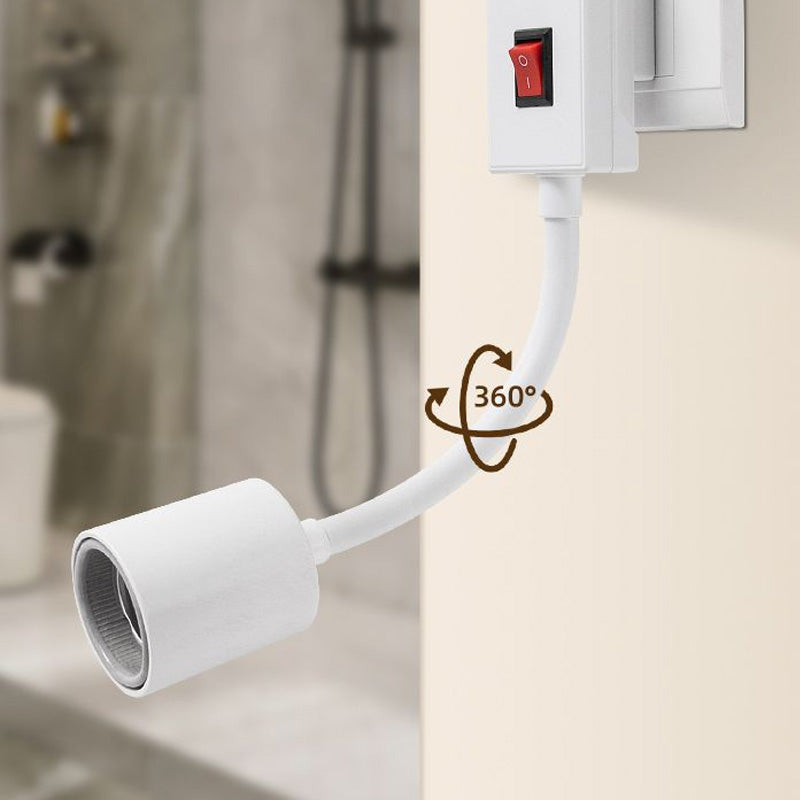☀️Warm your home-High Power Bath Light Socket with Switch