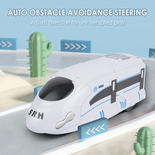 🎁The finest gift-Rechargeable Transforming Train Robot Toy