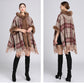 🎅Christmas Offer: 50% Off-Faux rabbit fur collar hooded cape