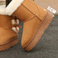 💥New arrivals: 50% off-Women's Plush Bowtie Classic Platform Snow Boots