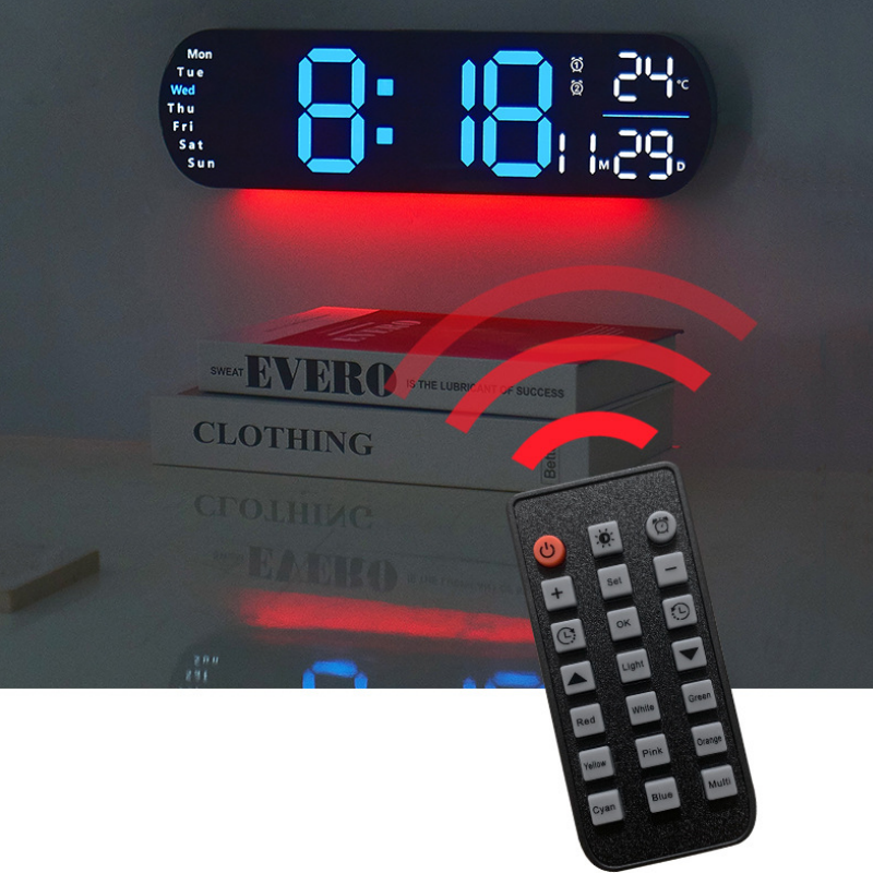 🔥Limited-time offer: 50% off-Multifuntional Decorative LED Digital Wall Clock