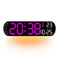 🔥Limited-time offer: 50% off-Multifuntional Decorative LED Digital Wall Clock