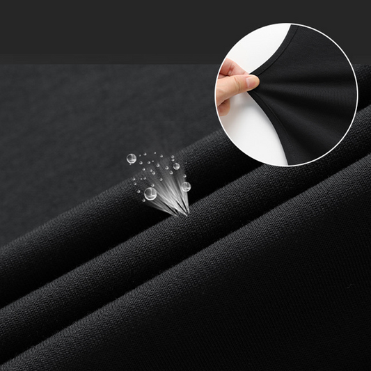 Stylish Casual Pants with Elastic Waistband & Drawstring