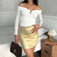 💥Limited-time offer: 50% off-Women’s Elegant Off-Shoulder Long Sleeve Top