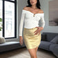 💥Limited-time offer: 50% off-Women’s Elegant Off-Shoulder Long Sleeve Top