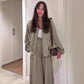 🔥Hot Sale: 50% Off-Loose Fit Zip Jacket & Wide-Leg Pants Set