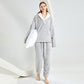 ❄️LAST DAY PROMOTION - 50%OFF 💖 Warm Plush Pajama Set for Winter-❄️Super Thick Edition