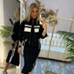 🔥Hot Sale Offer: 50% Off-Women's Stand Collar Jacket & Dress Set