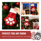 🎅Christmas Sale: 50% Off-Cute Cat Paw Shaped Christmas Stocking Decor🐾