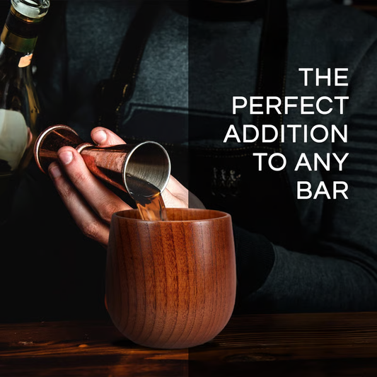 🥃 50% OFF NOW! 🔥 Handcrafted Charred Drinking Glass – Original Wooden Whiskey Glass – Unique design, charred finish & durable – perfect for bourbon, scotch or a unique gift 🎁