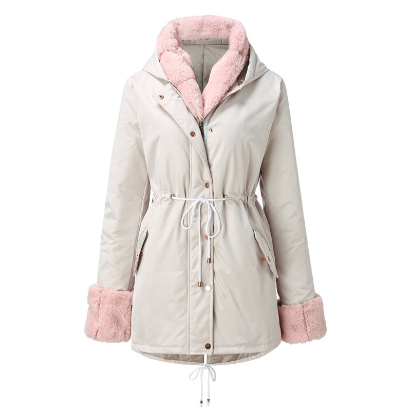 ❄️LAST DAY PROMOTION - 50%OFF 💖 ⏰Women’s Parka Jacket with Removable Fluffy Trim