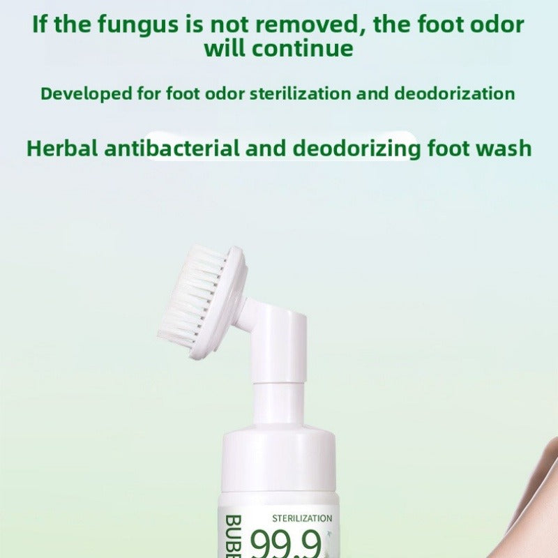 🔥Hot Sale 50% off- Antibacterial Foot Wash For Stinky Feet With 360° Brush