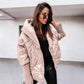 🔥Hot Sale Offers-Women's Hooded Quilted Jacket