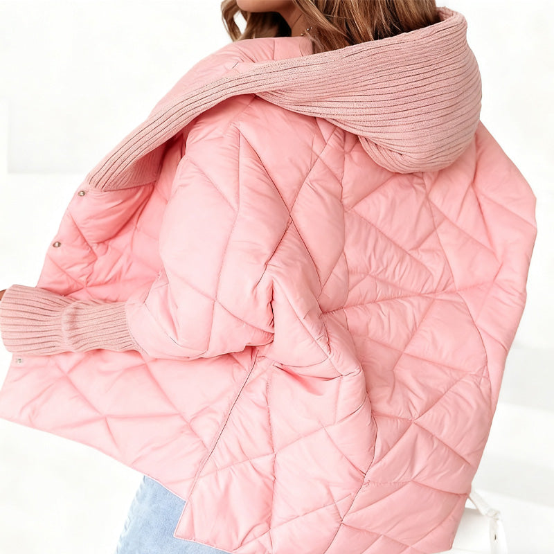 🔥Hot Sale Offers-Women's Hooded Quilted Jacket