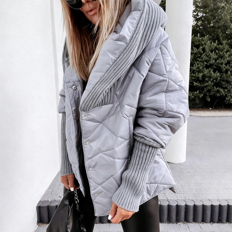 🔥Hot Sale Offers-Women's Hooded Quilted Jacket