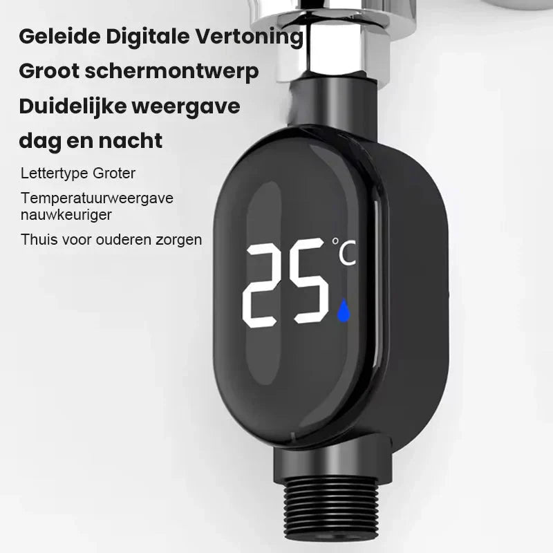 🚿 BUY 2 GET 1 FREE! 🌡️ Shower Thermometer - Instant Digital Display, Waterproof & Easy Install for Safe Bathing 👶📦