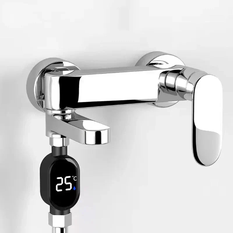 🚿 BUY 2 GET 1 FREE! 🌡️ Shower Thermometer - Instant Digital Display, Waterproof & Easy Install for Safe Bathing 👶📦