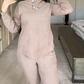 🔥Limited-time offer: 50% off-Women's Long Sleeve Pullover Top & Pants Set