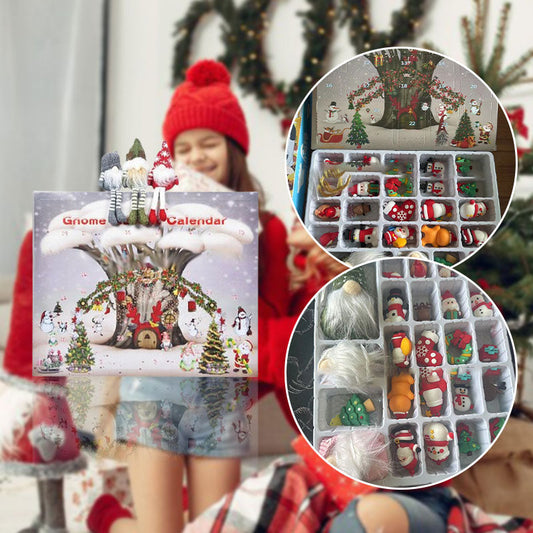 🎅Christmas Offer: 50% Off-Christmas Advent Gnome Countdown Calendar