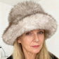 Chic Warm Soft Faux Fur Fisherman Hat