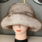 Chic Warm Soft Faux Fur Fisherman Hat