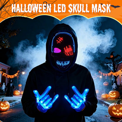 Halloween LED Skull Mask