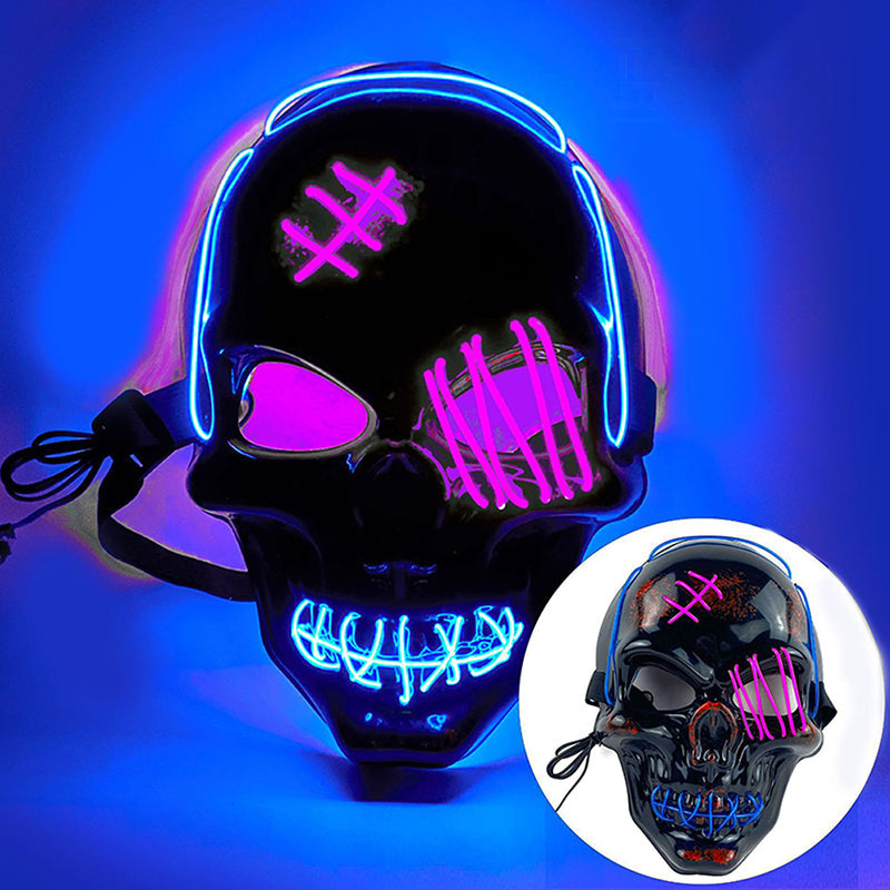 Halloween LED Skull Mask