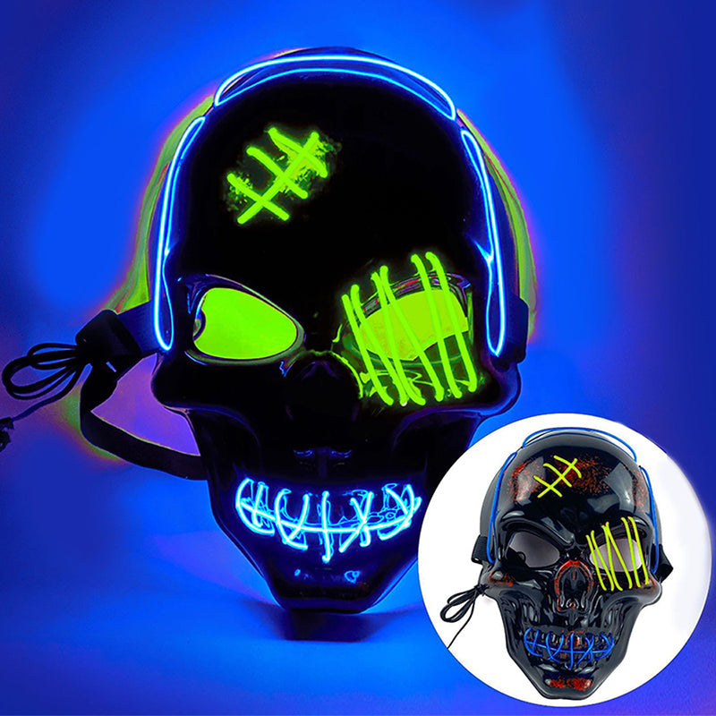 Halloween LED Skull Mask