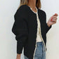 🔥Hot Sale Offer: 50% Off-Women's Pearl Accent Cropped Knit Cardigan