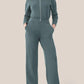 🔥Limited-time offer-Long Sleeve Wide Leg Jumpsuit