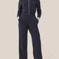 🔥Limited-time offer-Long Sleeve Wide Leg Jumpsuit