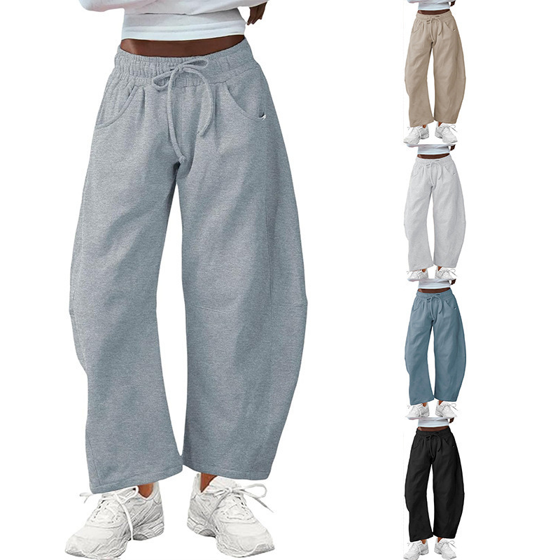🔥Hot Sale Offer: 50% Off-Drawstring Pocket Capri Sweatpants