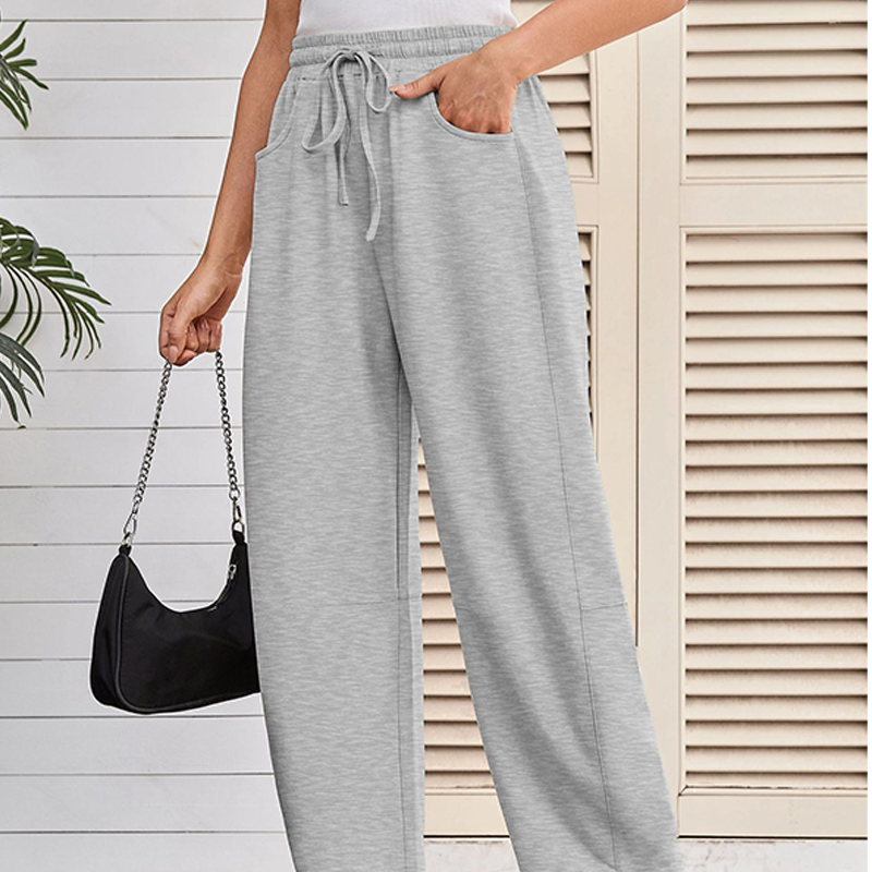 🔥Hot Sale Offer: 50% Off-Drawstring Pocket Capri Sweatpants