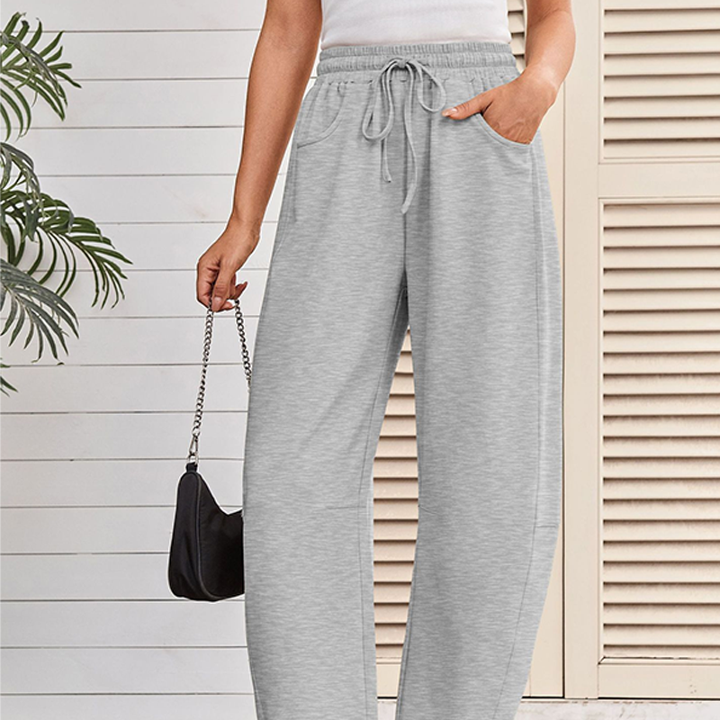 🔥Hot Sale Offer: 50% Off-Drawstring Pocket Capri Sweatpants