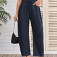 🔥Hot Sale Offer: 50% Off-Drawstring Pocket Capri Sweatpants