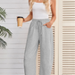 🔥Hot Sale Offer: 50% Off-Drawstring Pocket Capri Sweatpants
