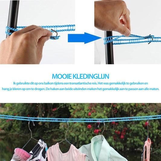🏆LAST DAY SPECIAL PRICE⚡50K+ SOLD💕Windproof Non-Slip Clothesline