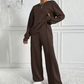 🔥Limited-time offer-Women's Cozy Long-Sleeve Top & Pants Set