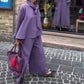 💥Limited-Time Offer-Long Sleeve Cape Top & Pants 2-Piece Set