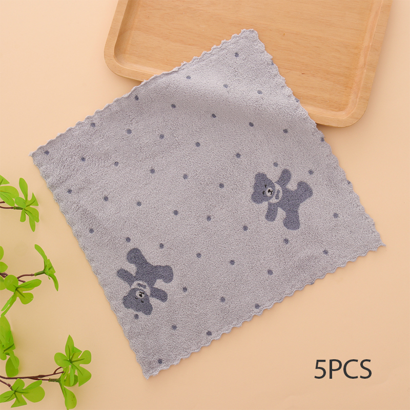 ⏳Time-Limited Special⏰5PCS Coral Flannel Dish Towels for Home Use
