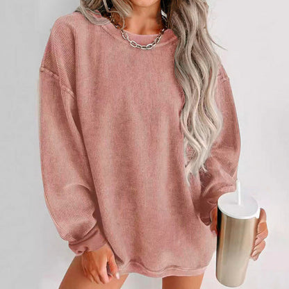 Women's Casual Round Neck Sweatshirt
