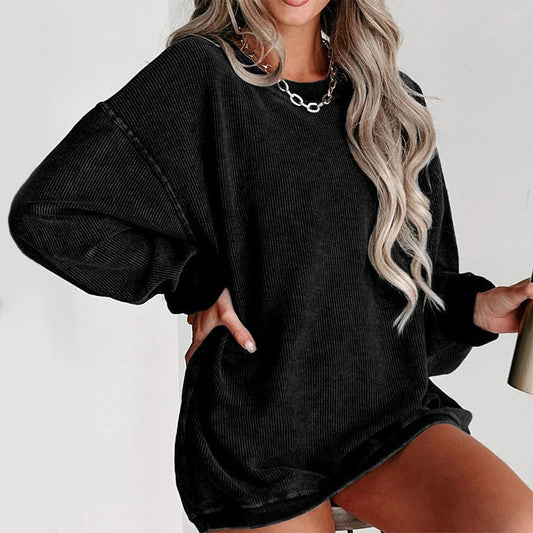 Women's Casual Round Neck Sweatshirt