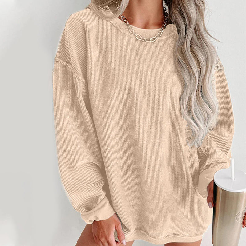 Women's Casual Round Neck Sweatshirt