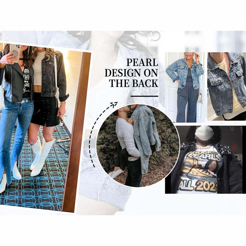 Women’s Fashion Button-up Denim Jacket