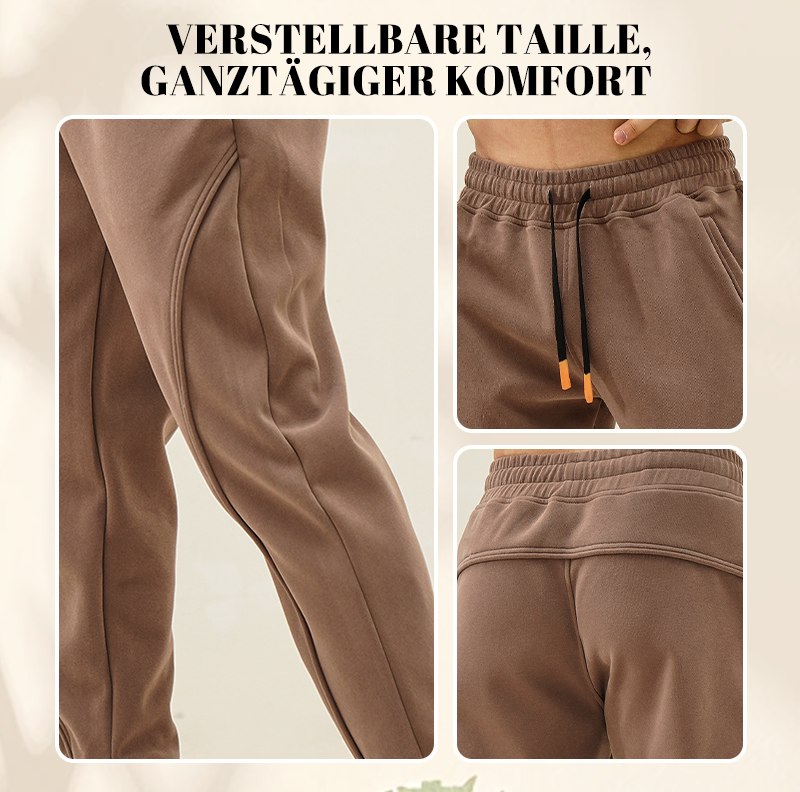 Sportliche Loose-Fit-Hose für Herren mit Kordelzug