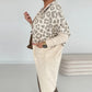 🔥Limited-time offer-Women's Hooded Leopard Print Knitted Jacket with Pockets