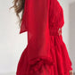 🔥Hot Sale Offers-Women's Fashion Long Sleeve V-Neck Mini Dress