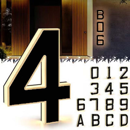 🏠✨Waterproof LED House Numbers for Outside (55% OFF🔥)